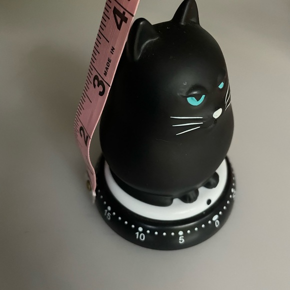 Black Cat Kitchen Timer - Picture 3 of 3
